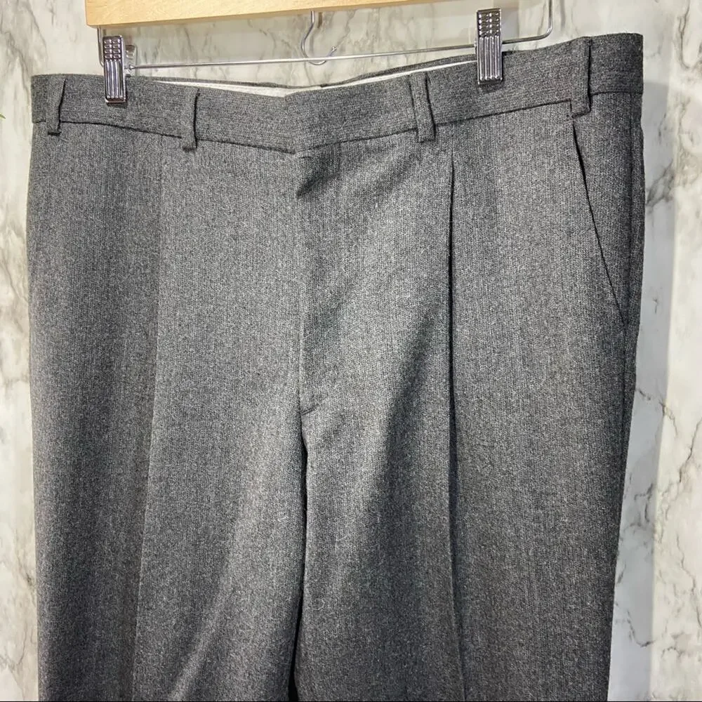 Vintage Charcoal Alexander Shields Park Ave, NY Suit  44R